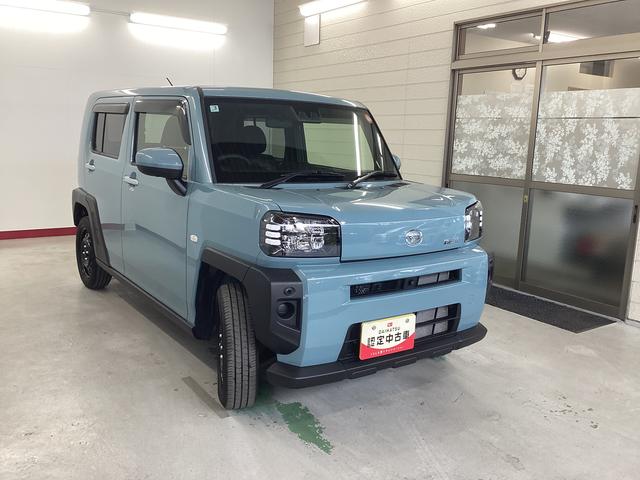 タフトＸ衝突被害軽減ブレーキ　横滑り防止装置　オートハイビーム　アイドリングストップ　ステアリングスイッチ　オートライト　キーフリーシステム　オートエアコン　パノラマカメラ　マット　バイザー（岐阜県）の中古車