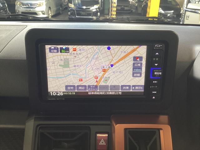 タフトGターボ衝突被害軽減ブレーキ 横滑り防止装置 オートハイビーム アイドリングストップ ステアリングスイッチ オートライト キーフリー オートエアコン ナビ ドラレコ バックカメラ ETC マット バイザー(岐阜県)の中古車