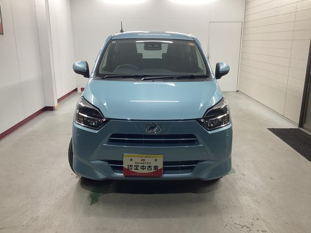 ミライースＸ　ＳＡIII衝突被害軽減ブレーキ　横滑り防止装置　オートハイビーム　アイドリングストップ　オートライト　キーレス　バックカメラ　マット　バイザー（岐阜県）の中古車