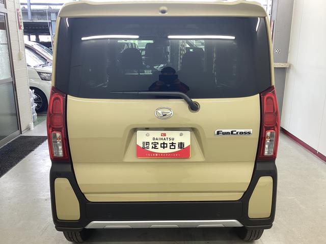 タントファンクロス衝突被害軽減ブレーキ　横滑り防止装置　オートハイビーム　アイドリングストップ　ステアリングスイッチ　オートライト　キーフリーシステム　オートエアコン　パノラマカメラ　マット　バイザー（岐阜県）の中古車