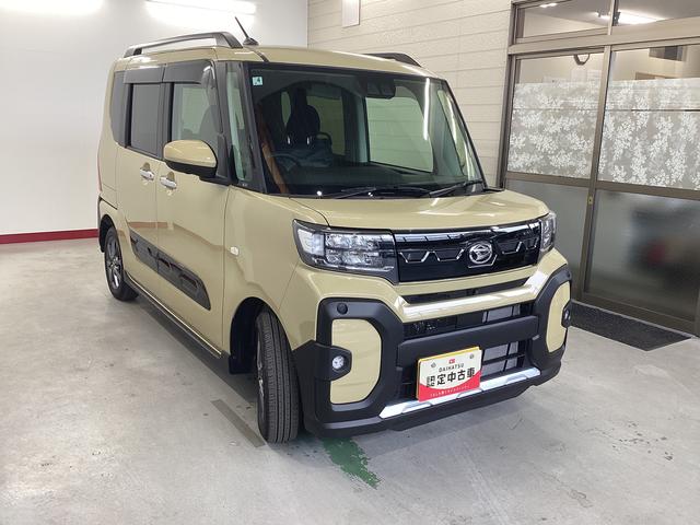 タントファンクロス衝突被害軽減ブレーキ　横滑り防止装置　オートハイビーム　アイドリングストップ　ステアリングスイッチ　オートライト　キーフリーシステム　オートエアコン　パノラマカメラ　マット　バイザー（岐阜県）の中古車