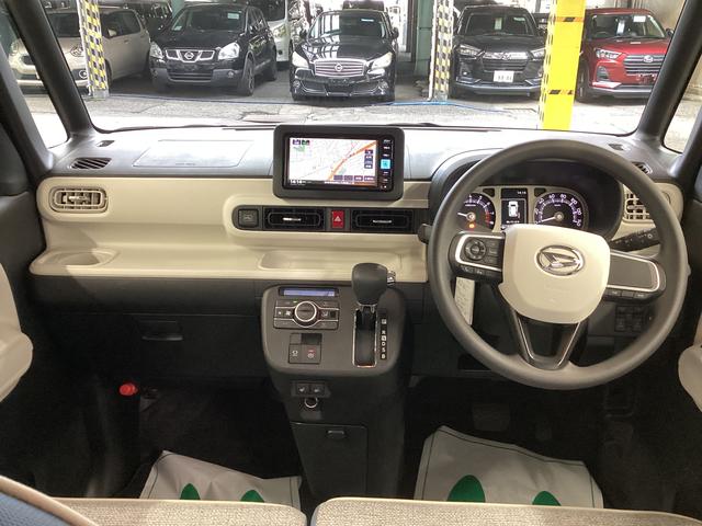 ムーヴキャンバスストライプスG衝突被害軽減ブレーキ 横滑り防止装置 オートハイビーム アイドリングストップ ステアリングスイッチ オートライト キーフリーシステム オートエアコン ナビ ドラレコ ETC マット(岐阜県)の中古車