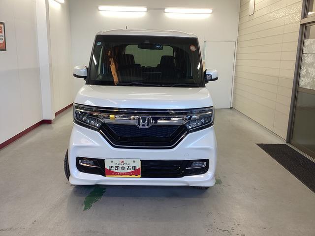 Ｎ−ＢＯＸカスタムＧ・ＥＸホンダセンシング衝突被害軽減ブレーキ　横滑り防止装置　オートライト　キーフリーシステム　オートエアコン　ナビ　バックカメラ　ＥＴＣ　社外ドラレコ　マット　バイザー（岐阜県）の中古車
