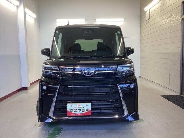 タントカスタムＸ衝突被害軽減ブレーキ　横滑り防止装置　オートハイビーム　アイドリングストップ　ステアリングスイッチ　オートライト　キーフリーシステム　オートエアコン　ディスプレイオーディオ　バックカメラ（岐阜県）の中古車