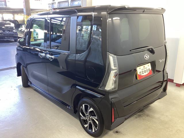 タントカスタムＸ衝突被害軽減ブレーキ　横滑り防止装置　オートハイビーム　アイドリングストップ　ステアリングスイッチ　オートライト　キーフリーシステム　オートエアコン　ディスプレイオーディオ　バックカメラ（岐阜県）の中古車