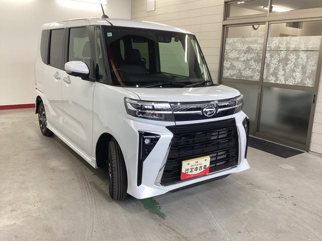 タントカスタムＸ衝突被害軽減ブレーキ　横滑り防止装置　４ＷＤ　オートハイビーム　アイドリングストップ　ステアリングスイッチ　オートライト　キーフリーシステム　オートエアコン　ナビ　ドラレコ　パノラマカメラ　ＥＴＣ（岐阜県）の中古車