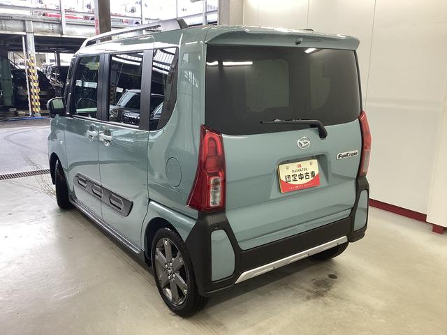 タントファンクロスターボ衝突被害軽減ブレーキ 横滑り防止装置 オートハイビーム アイドリングストップ ステアリングスイッチ オートライト キーフリーシステム オートエアコン パノラマカメラ(岐阜県)の中古車