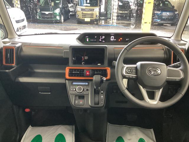 タントファンクロスターボ衝突被害軽減ブレーキ 横滑り防止装置 オートハイビーム アイドリングストップ ステアリングスイッチ オートライト キーフリーシステム オートエアコン パノラマカメラ(岐阜県)の中古車