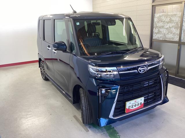 タントカスタムＲＳ衝突被害軽減ブレーキ　横滑り防止装置　オートハイビーム　アイドリングストップ　ステアリングスイッチ　オートライト　キーフリーシステム　オートエアコン　ディスプレイオーディオ　バックカメラ（岐阜県）の中古車