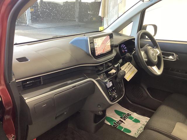 ムーヴカスタム　Ｘ　ハイパーＳＡII衝突被害軽減ブレーキ　横滑り防止装置　アイドリングストップ　ステアリングスイッチ　オートライト　キーフリーシステム　オートエアコン　ナビ　ドラレコ　バックカメラ　マット　バイザー（岐阜県）の中古車