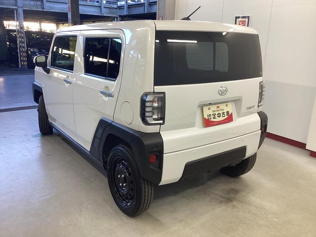 タフトＸ衝突被害軽減ブレーキ　横滑り防止装置　オートハイビーム　アイドリングストップ　ステアリングスイッチ　オートライト　キーフリーシステム　オートエアコン　ナビ　ドラレコ　バックカメラ　ＥＴＣ　マット（岐阜県）の中古車