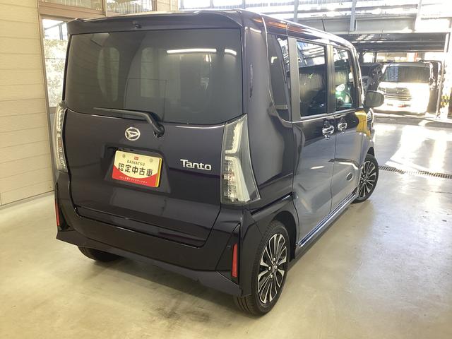 タントカスタムＲＳ衝突被害軽減ブレーキ　横滑り防止装置　オートハイビーム　アイドリングストップ　ステアリングスイッチ　オートライト　キーフリーシステム　オートエアコン　ディスプレイオーディオ　バックカメラ（岐阜県）の中古車