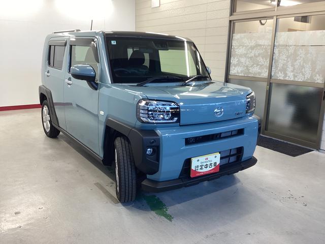 タフトＧ衝突被害軽減ブレーキ　横滑り防止装置　オートハイビーム　アイドリングストップ　ステアリングスイッチ　オートライト　キーフリーシステム　オートエアコン　パノラマカメラ　マット　バイザー（岐阜県）の中古車