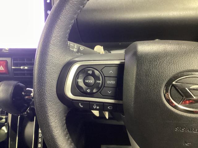 タントカスタムＲＳ衝突被害軽減ブレーキ　横滑り防止装置　オートハイビーム　アイドリングストップ　ステアリングスイッチ　オートライト　キーフリーシステム　オートエアコン　ナビ　ドラレコ　パノラマカメラ　マット　バイザー（岐阜県）の中古車