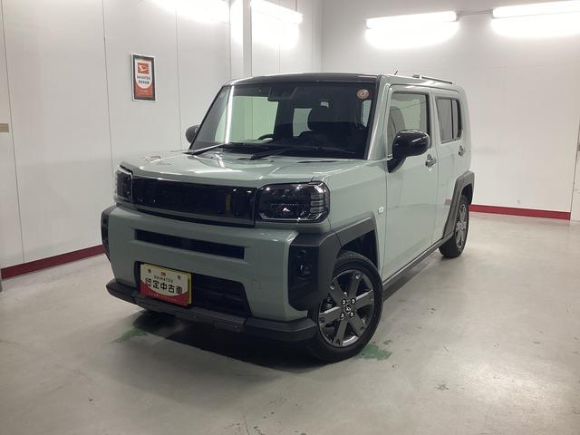 タフトG ダーククロムベンチャー衝突被害軽減ブレーキ 横滑り防止装置 オートハイビーム アイドリングストップ ステアリングスイッチ オートライト キーフリーシステム オートエアコン ナビ ドラレコ ETC マット(岐阜県)の中古車