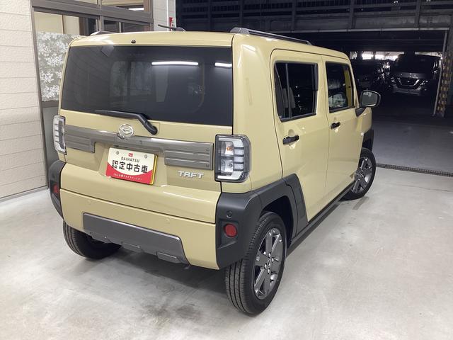 タフトG ダーククロムベンチャー衝突被害軽減ブレーキ 横滑り防止装置 オートハイビーム アイドリングストップ ステアリングスイッチ オートライト キーフリーシステム オートエアコン ナビ ドラレコ ETC マット(岐阜県)の中古車