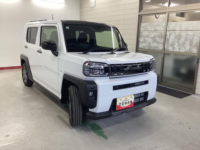 タフトＧ　ダーククロムベンチャー衝突被害軽減ブレーキ　横滑り防止装置　オートハイビーム　アイドリングストップ　ステアリングスイッチ　オートライト　キーフリーシステム　オートエアコン　ナビ　ドラレコ　ＥＴＣ　マット（岐阜県）の中古車