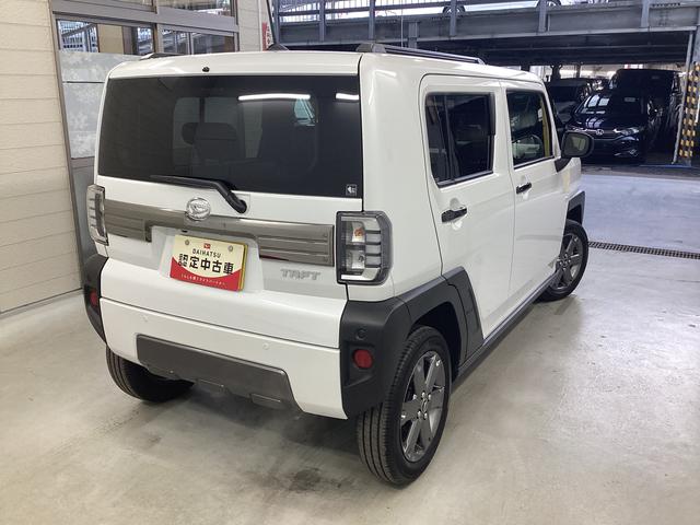 タフトＧ　ダーククロムベンチャー衝突被害軽減ブレーキ　横滑り防止装置　オートハイビーム　アイドリングストップ　ステアリングスイッチ　オートライト　キーフリーシステム　オートエアコン　ナビ　ドラレコ　ＥＴＣ　マット（岐阜県）の中古車