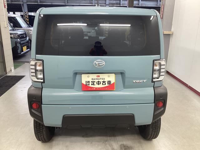 タフトＸ衝突被害軽減ブレーキ　横滑り防止装置　オートハイビーム　アイドリングストップ　ステアリングスイッチ　オートライト　キーフリーシステム　オートエアコン　パノラマカメラ　マット　バイザー（岐阜県）の中古車