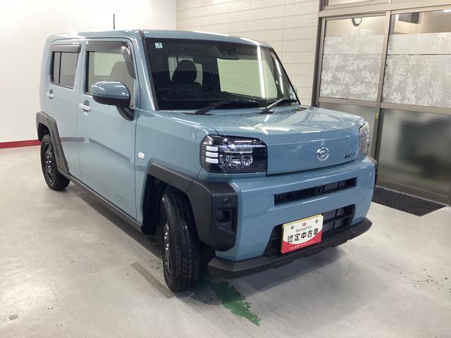 タフトＸ衝突被害軽減ブレーキ　横滑り防止装置　オートハイビーム　アイドリングストップ　ステアリングスイッチ　オートライト　キーフリーシステム　オートエアコン　パノラマカメラ　マット　バイザー（岐阜県）の中古車