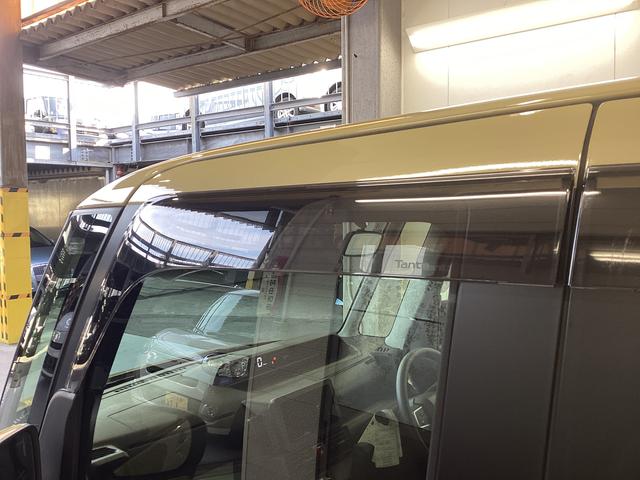 タントＸ衝突被害軽減ブレーキ　横滑り防止装置　オートハイビーム　アイドリングストップ　ステアリングスイッチ　オートライト　キーフリーシステム　オートエアコン　パノラマカメラ　マット　バイザー（岐阜県）の中古車