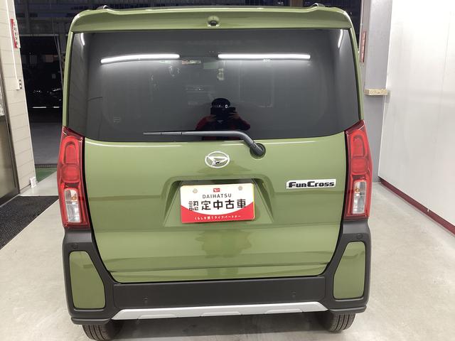 タントファンクロス衝突被害軽減ブレーキ 横滑り防止装置 オートハイビーム アイドリングストップ ステアリングスイッチ オートライト キーフリーシステム オートエアコン パノラマカメラ マット バイザー(岐阜県)の中古車