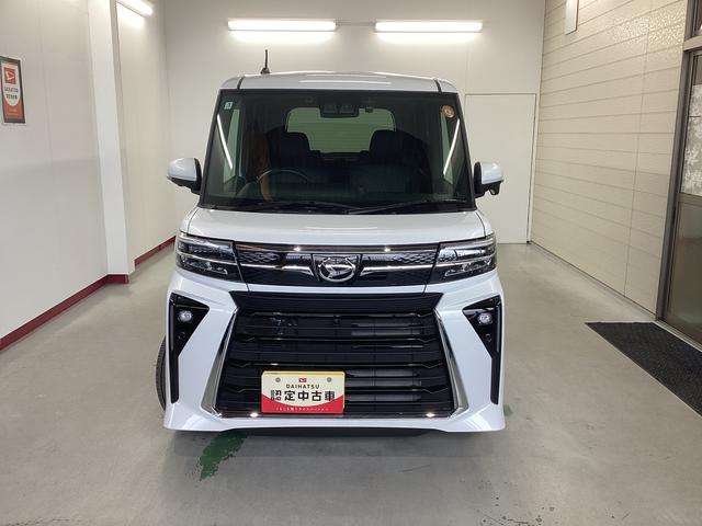 タントカスタムＲＳ衝突被害軽減ブレーキ　横滑り防止装置　オートハイビーム　アイドリングストップ　ステアリングスイッチ　オートライト　キーフリー　オートエアコン　ナビ　ドラレコ　パノラマカメラ　ＥＴＣ　マット　バイザー（岐阜県）の中古車