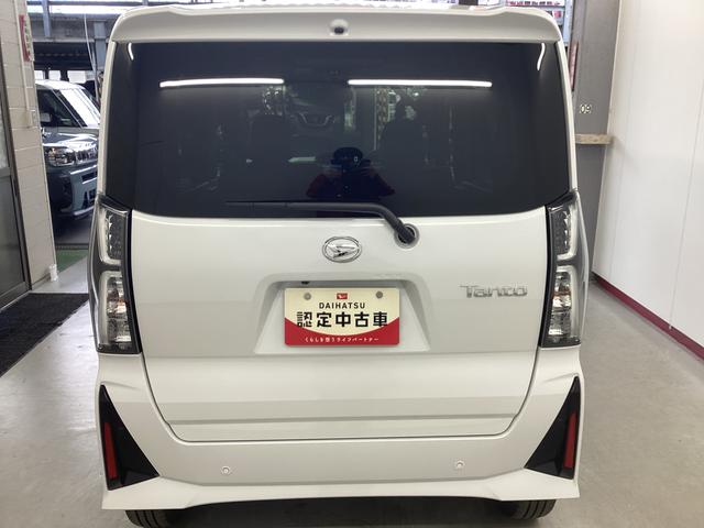 タントカスタムＲＳ衝突被害軽減ブレーキ　横滑り防止装置　オートハイビーム　アイドリングストップ　ステアリングスイッチ　オートライト　キーフリー　オートエアコン　ナビ　ドラレコ　パノラマカメラ　ＥＴＣ　マット　バイザー（岐阜県）の中古車