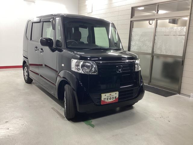 N−BOXG・Lパッケージ衝突被害軽減ブレーキ 横滑り防止装置 オートハイビーム アイドリングストップ ステアリングスイッチ オートライト キーフリーシステム オートエアコン ナビ ETC マット バイザー(岐阜県)の中古車