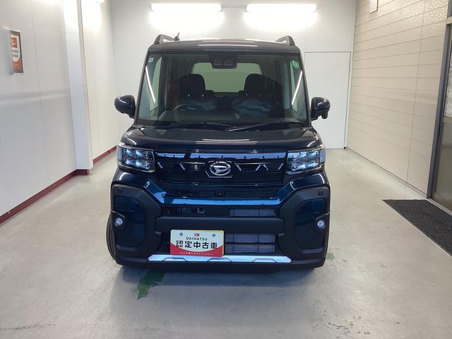 タントファンクロスターボ衝突被害軽減ブレーキ　横滑り防止装置　オートハイビーム　アイドリングストップ　ステアリングスイッチ　オートライト　キーフリーシステム　オートエアコン（岐阜県）の中古車