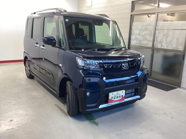 タントファンクロスターボ衝突被害軽減ブレーキ　横滑り防止装置　オートハイビーム　アイドリングストップ　ステアリングスイッチ　オートライト　キーフリーシステム　オートエアコン（岐阜県）の中古車