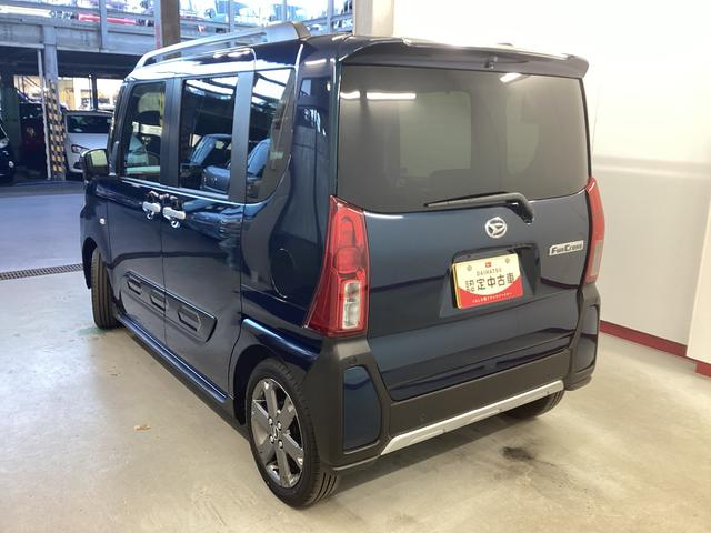 タントファンクロスターボ衝突被害軽減ブレーキ　横滑り防止装置　オートハイビーム　アイドリングストップ　ステアリングスイッチ　オートライト　キーフリーシステム　オートエアコン（岐阜県）の中古車