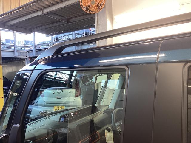 タントファンクロスターボ衝突被害軽減ブレーキ　横滑り防止装置　オートハイビーム　アイドリングストップ　ステアリングスイッチ　オートライト　キーフリーシステム　オートエアコン（岐阜県）の中古車