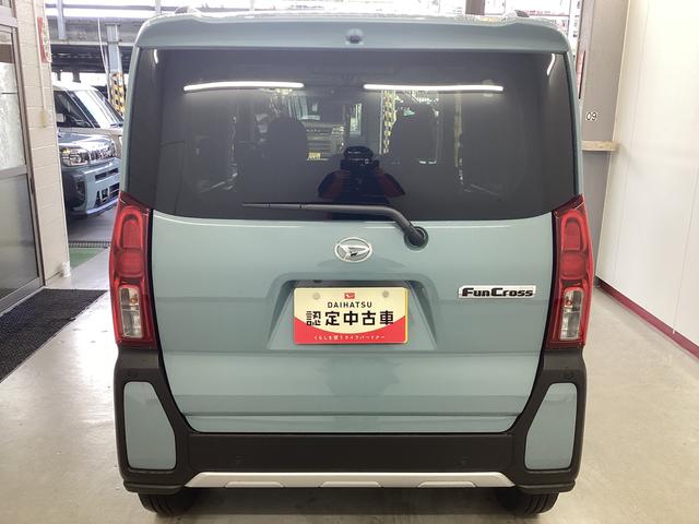 タントファンクロスターボ衝突被害軽減ブレーキ 横滑り防止装置 オートハイビーム アイドリングストップ ステアリングスイッチ オートライト キーフリーシステム オートエアコン パノラマカメラ マット(岐阜県)の中古車