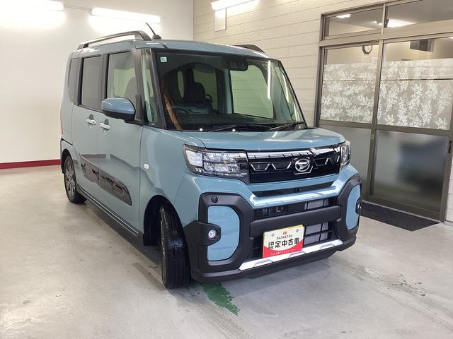 タントファンクロスターボ衝突被害軽減ブレーキ 横滑り防止装置 オートハイビーム アイドリングストップ ステアリングスイッチ オートライト キーフリーシステム オートエアコン パノラマカメラ マット(岐阜県)の中古車