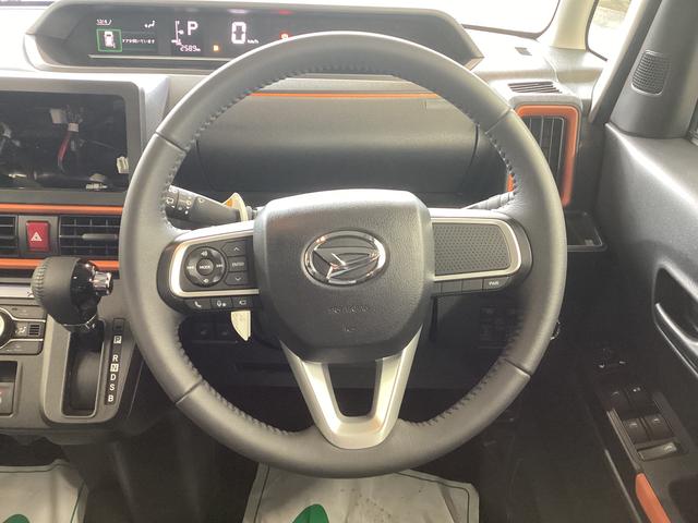 タントファンクロスターボ衝突被害軽減ブレーキ 横滑り防止装置 オートハイビーム アイドリングストップ ステアリングスイッチ オートライト キーフリーシステム オートエアコン パノラマカメラ マット(岐阜県)の中古車