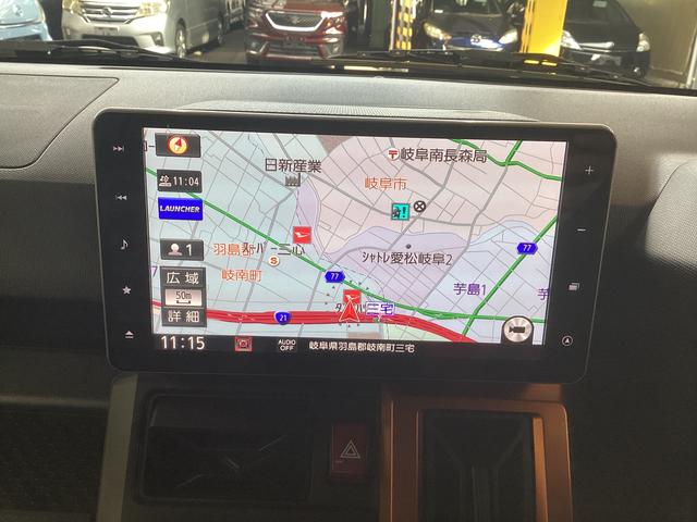 タフトＧターボ衝突被害軽減ブレーキ　横滑り防止装置　オートハイビーム　アイドリングストップ　ステアリングスイッチ　オートライト　キーフリー　オートエアコン　ナビ　ドラレコ　パノラマカメラ　ＥＴＣ　マット　バイザー（岐阜県）の中古車