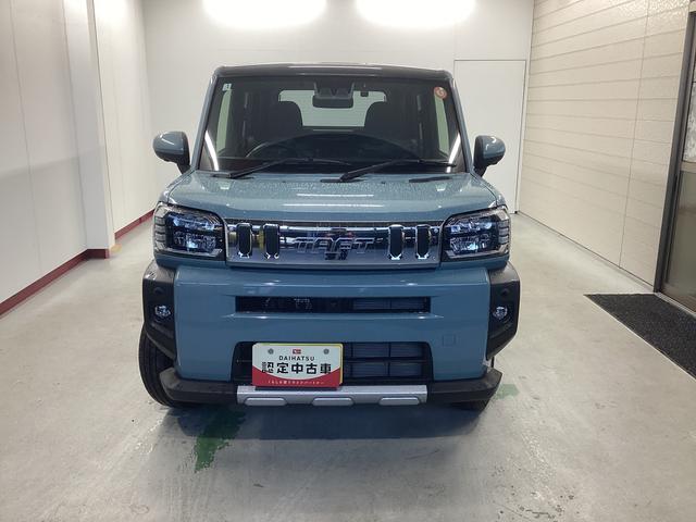 タフトＧターボ　クロムベンチャー衝突被害軽減ブレーキ　横滑り防止装置　オートハイビーム　アイドリングストップ　ステアリングスイッチ　オートライト　キーフリーシステム　オートエアコン　ナビ　ドラレコ　パノラマカメラ　ＥＴＣ　マット（岐阜県）の中古車