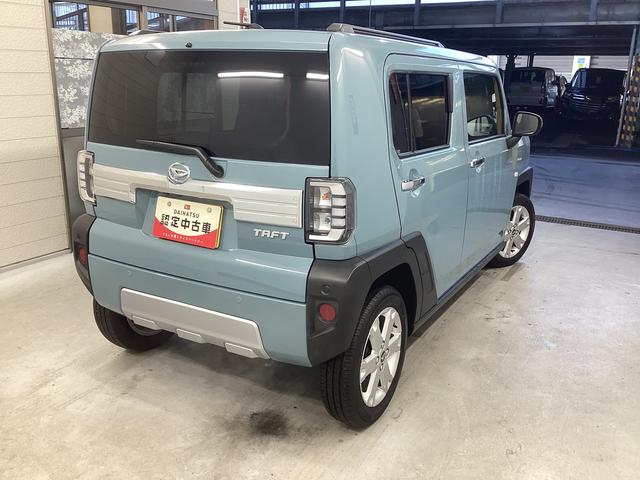 タフトＧターボ　クロムベンチャー衝突被害軽減ブレーキ　横滑り防止装置　オートハイビーム　アイドリングストップ　ステアリングスイッチ　オートライト　キーフリーシステム　オートエアコン　ナビ　ドラレコ　パノラマカメラ　ＥＴＣ　マット（岐阜県）の中古車