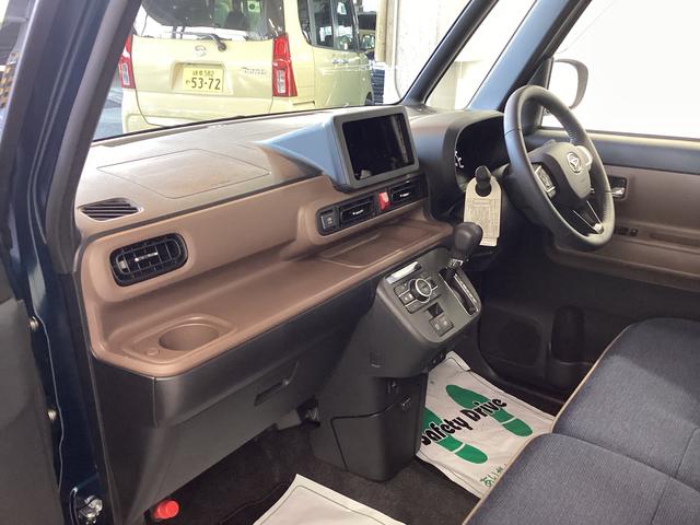 ムーヴキャンバスセオリーG衝突被害軽減ブレーキ 横滑り防止装置 オートハイビーム アイドリングストップ ステアリングスイッチ オートライト キーフリーシステム オートエアコン パノラマカメラ マット バイザー(岐阜県)の中古車