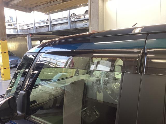 ムーヴキャンバスセオリーG衝突被害軽減ブレーキ 横滑り防止装置 オートハイビーム アイドリングストップ ステアリングスイッチ オートライト キーフリーシステム オートエアコン パノラマカメラ マット バイザー(岐阜県)の中古車