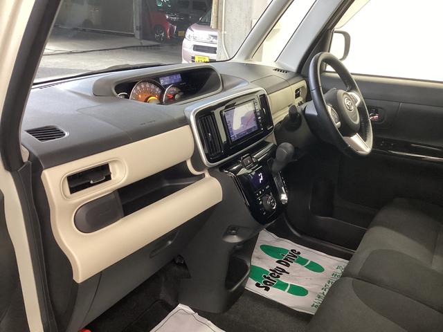 ムーヴキャンバスGブラックアクセントリミテッド SAIII衝突被害軽減ブレーキ 横滑り防止装置 オートハイビーム アイドリングストップ ステアリングスイッチ オートライト キーフリーシステム オートエアコン ナビ ドラレコ パノラマカメラ マット バイザー(岐阜県)の中古車