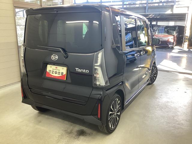 タントカスタムRS衝突被害軽減ブレーキ 横滑り防止装置 オートハイビーム アイドリングストップ ステアリングスイッチ オートライト キーフリーシステム オートエアコン ディスプレイオーディオ バックカメラ(岐阜県)の中古車
