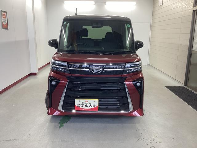 タントカスタムX衝突被害軽減ブレーキ 横滑り防止装置 オートハイビーム アイドリングストップ ステアリングスイッチ オートライト キーフリーシステム オートエアコン ディスプレイオーディオ バックカメラ(岐阜県)の中古車