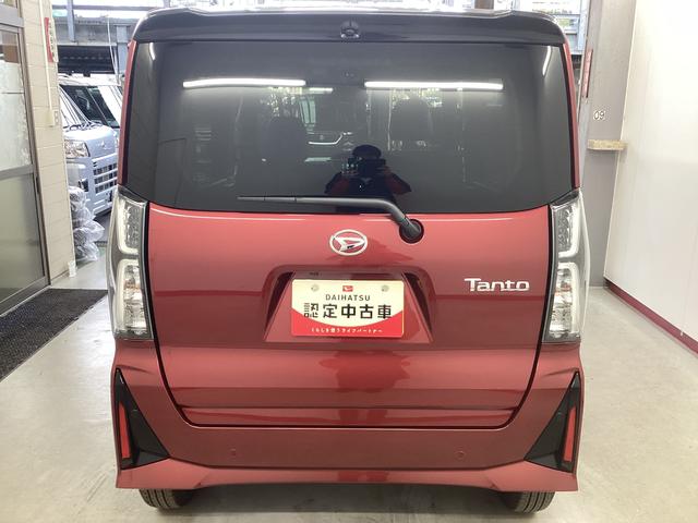タントカスタムX衝突被害軽減ブレーキ 横滑り防止装置 オートハイビーム アイドリングストップ ステアリングスイッチ オートライト キーフリーシステム オートエアコン ディスプレイオーディオ バックカメラ(岐阜県)の中古車