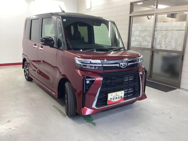 タントカスタムX衝突被害軽減ブレーキ 横滑り防止装置 オートハイビーム アイドリングストップ ステアリングスイッチ オートライト キーフリーシステム オートエアコン ディスプレイオーディオ バックカメラ(岐阜県)の中古車