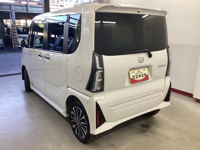 タントカスタムRS衝突被害軽減ブレーキ 横滑り防止装置 4WD オートハイビーム アイドリングストップ ステアリングスイッチ オートライト キーフリーシステム ナビ ドラレコ パノラマカメラ ETC マット バイザー(岐阜県)の中古車