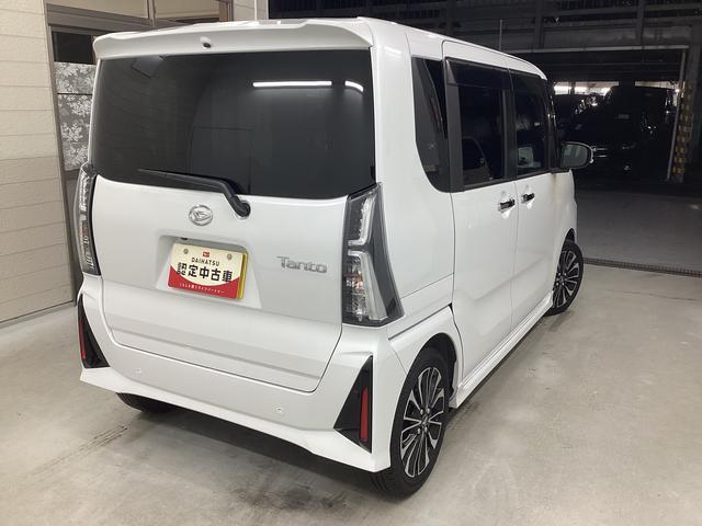 タントカスタムRS衝突被害軽減ブレーキ 横滑り防止装置 オートハイビーム アイドリングストップ ステアリングスイッチ オートライト キーフリー オートエアコン ナビ ドラレコ パノラマカメラ ETC マット バイザー(岐阜県)の中古車