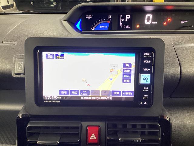 タントカスタムRS衝突被害軽減ブレーキ 横滑り防止装置 オートハイビーム アイドリングストップ ステアリングスイッチ オートライト キーフリー オートエアコン ナビ ドラレコ パノラマカメラ ETC マット バイザー(岐阜県)の中古車