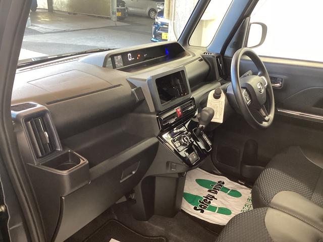 タントカスタムX衝突被害軽減ブレーキ 横滑り防止装置 オートハイビーム アイドリングストップ ステアリングスイッチ オートライト キーフリーシステム オートエアコン パノラマカメラ マット バイザー(岐阜県)の中古車